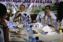 ولد ببكر خلال حفل العشاء البارحة 