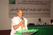 وزير الاقتصاد والتنمية السابق والقيادي في حزب اللقاء الديمقراطي محمد ولد عابد 