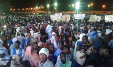 جانب من حضور مهرجان المرشح ولد الغزواني في مدينة نواذيبو (الأخبار)