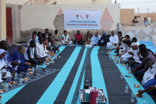 إفطار الأخوة مساء اليوم في ساحة مسجد حمزة بمقاطعة الميناء بولاية نواكشوط الجنوبية