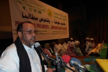 الأمين العام للكونفدرالية الوطنية للشغيلة الموريتانية محمد أحمد ولد السالك 