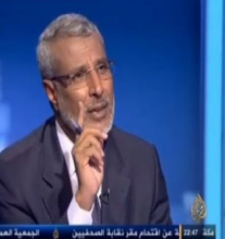 القيادي في منتدى المعارضة ورئيس حزب الاتحاد من والتغيير الموريتاني "حاتم" صالح ولد حننا 