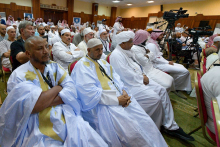 جانب من المشاركين في المؤتمر العلمي المنظم في منى 