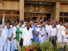 الأطباء في صورة جماعية بعيد جمعيتهم العامة يوم 20 مايو المنصرم 