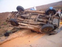 جانب من حادث سير سابق (أرشيف الأخبار)