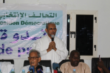 رئيس حزب التجمع الوطني للإصلاح والتنمية "تواصل" محمد محمود ولد سيدي 