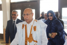 المرشح ولد الغزاوني أعلنت لجنة الانتخابات فوزه في الشوط الأول بنسبة 52.01%