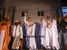 جانب من افتتاح حملة المرشح للعمدة والنيابيات عن حزب الكرامة / تصوير الأخبار