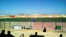 جانب من الملعب البلدي في مدينة نواذيبو/ تصوير الأخبار