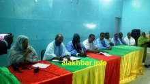 جانب من أول اجتماع للجنة الترشحات للحزب الحاكم / تصوير الأخبار