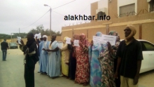جانب من وقفة أنصار ايرا في نواذيبو/ تصوير الأخبار