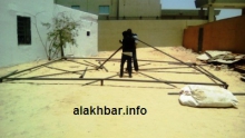 جانب من الاستعداد في حزب الغد في نواذيبو / تصوير الأخبار