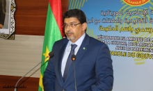 الوزير الناطق باسم الحكومة سيدي محمد ولد محم خلال مؤتمر صحفي سابق (الأخبار - أرشيف)
