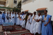 المنسحبون من الحزب الحاكم في صورة جماعية مع قيادات بحزب التكتل مساء اليوم (الأخبار)
