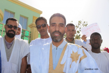 النائب البرلماني محمد بوي ولد الشيخ محمد فاضل خلال حديثه للأخبار اليوم من أمام البرلمان