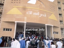 قصر العدالة في مدينة نواذيبو حيث يتوقع أن يخضع ولد امخيطير لمحاكمته الرابعة ـ (أرشيف الأخبار)