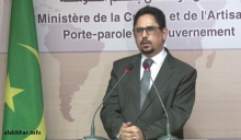 وزير الثقافة والصناعة التقليدية الناطق الرسمي باسم الحكومة الموريتانية محمد الأمين ولد الشيخ