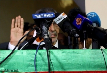 ولد بلال أثناء تأديته اليمين الدستورية عضوا في لجنة الانتخابات يوم 20 يوليو الماضي خلفا لرئيسها المقال ديدي ولد بو انعامه ـ (الأخبار)
