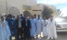 جانب من احتجاج الأساتذة زوال اليوم في مباني الإدارة الجهوية للتهذيب/ الأخبار