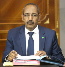 يشرف وزير الداخلية الموريتاني على مفاوضات الحكومة مع وفد من التحالف المعارض منذ أسابيع 